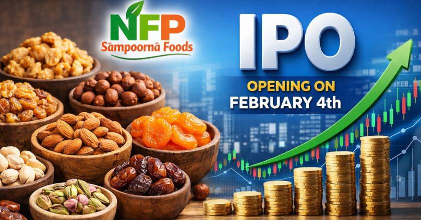 NFP Sampoorna Foods IPO Details Hindi